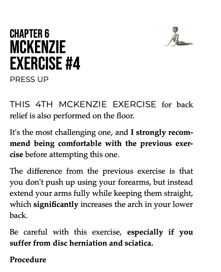 Ebook - The McKenzie Method: Treat Your Own Back by Learning How to Correct Your Posture. product image (2)