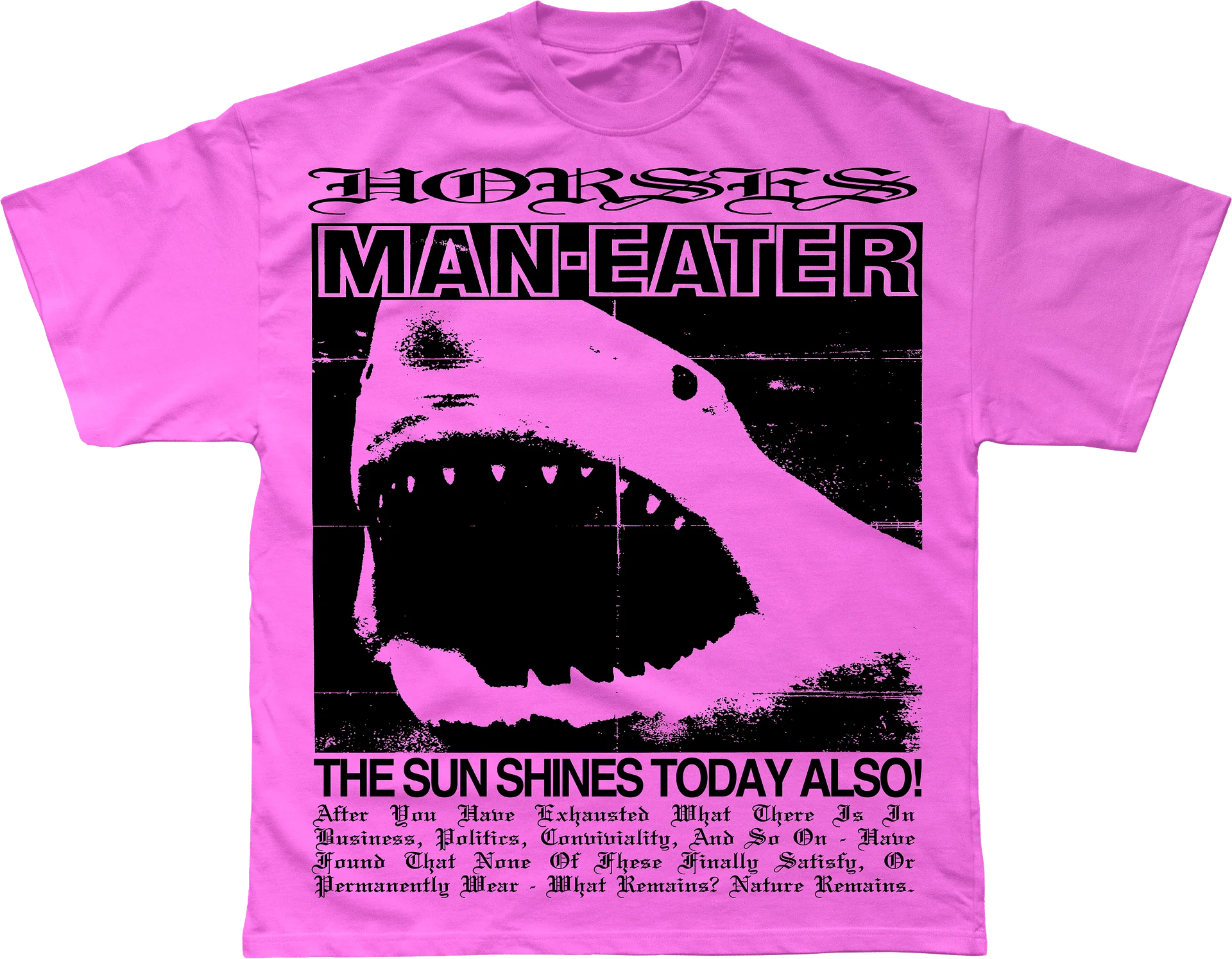 Shark Shirt (Pink) product image (1)