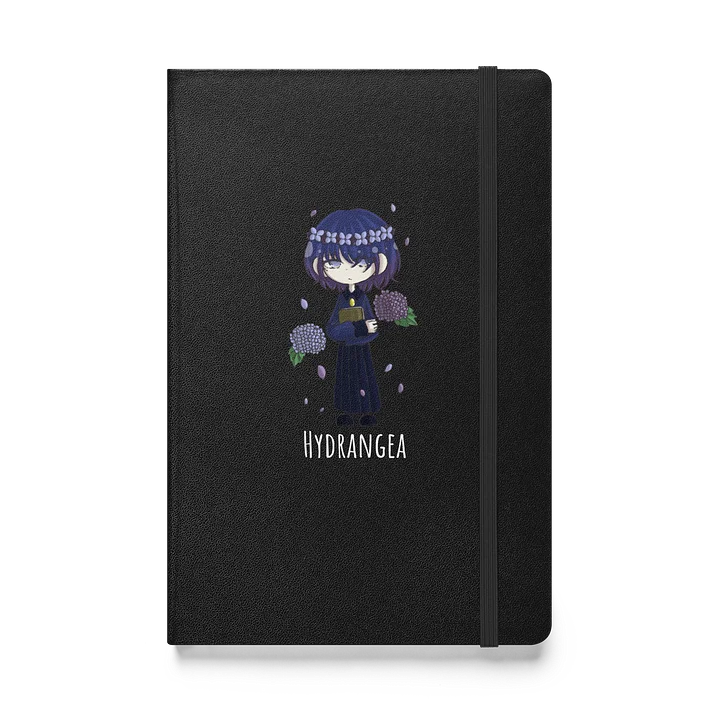 ☔️ Hydrangea Hardcover Notebook product image (1)