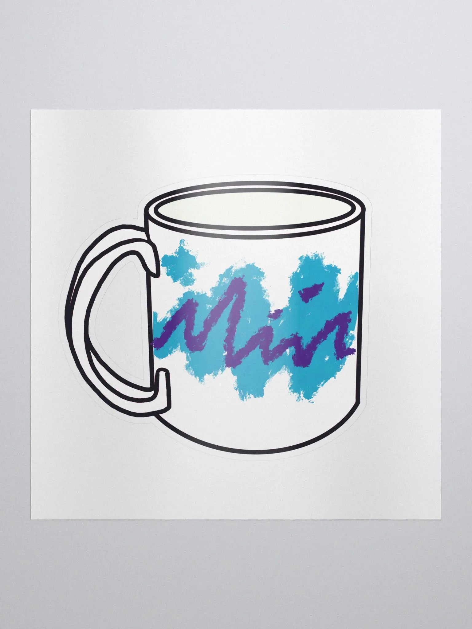 Jazzy Cup Sticker product image (1)
