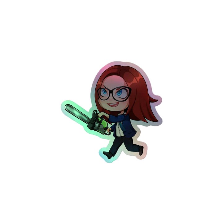Coming For Ya Neck Holographic Sticker product image (1)