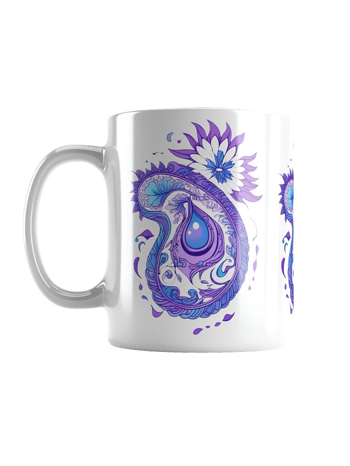 Indigo Paisley Flower - Mug product image (1)