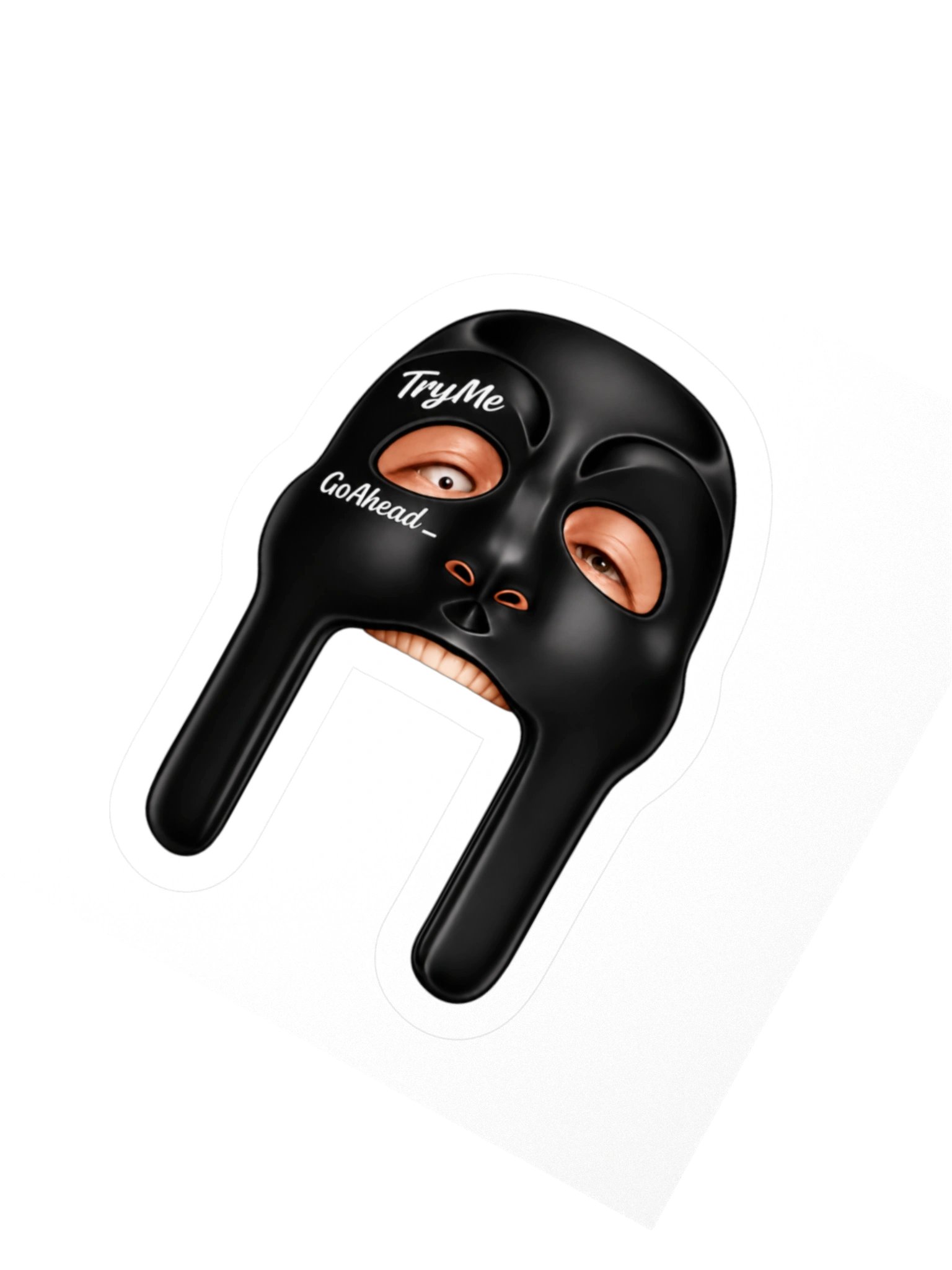 TryMeGoAhead_ Mask Sticker product image (6)