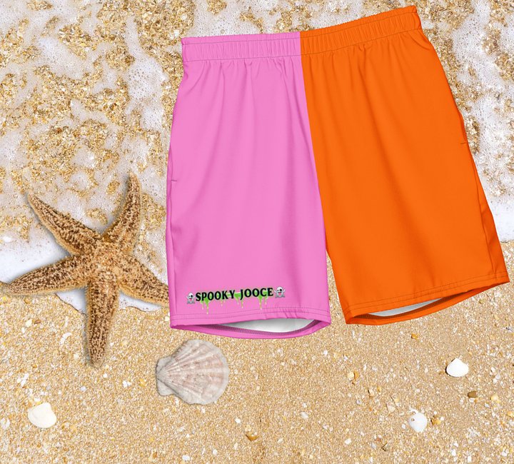 SPOOKY JOOCE Swim Trunkz - Light Pink/Orange product image (2)