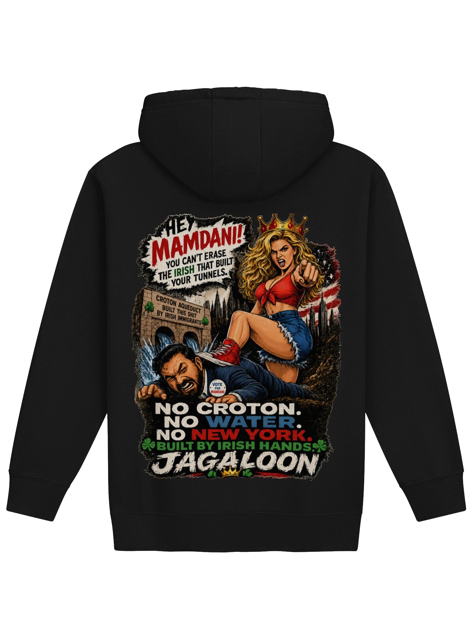 No Croton. No Water. No New York. — Premium Limited Edition Hoodie product image (7)