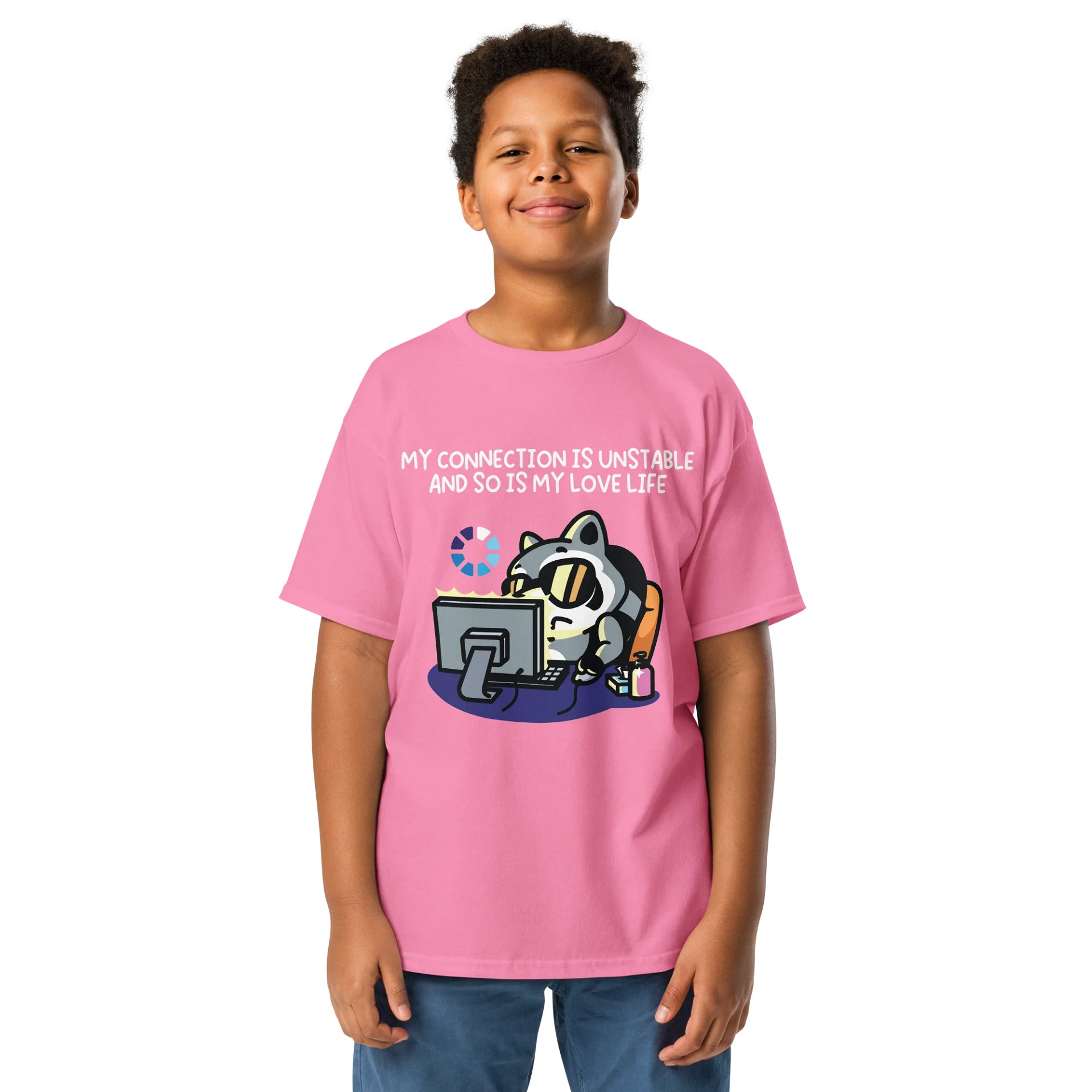 My Connection Is Unstable And So Is My Love Life Kids T-Shirt product image (1)