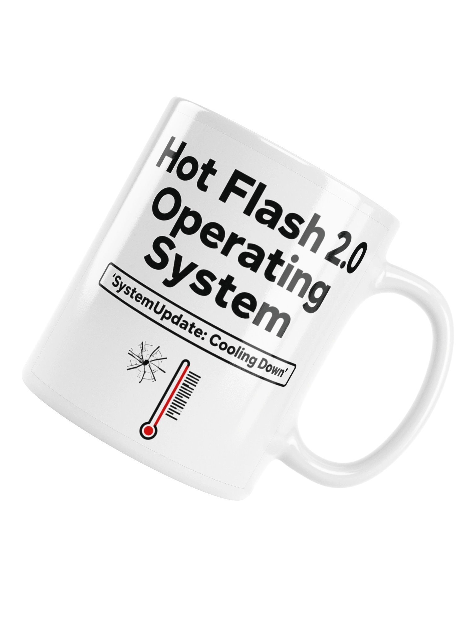 Hot Flash 2.0 Operating System Mug - Funny Menopause Gift - System Update Cooling Down product image (2)