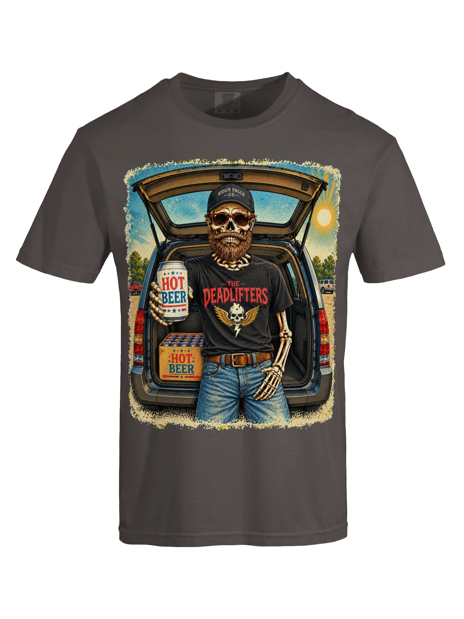 Hot Beer & Bad Decisions Tee product image (21)