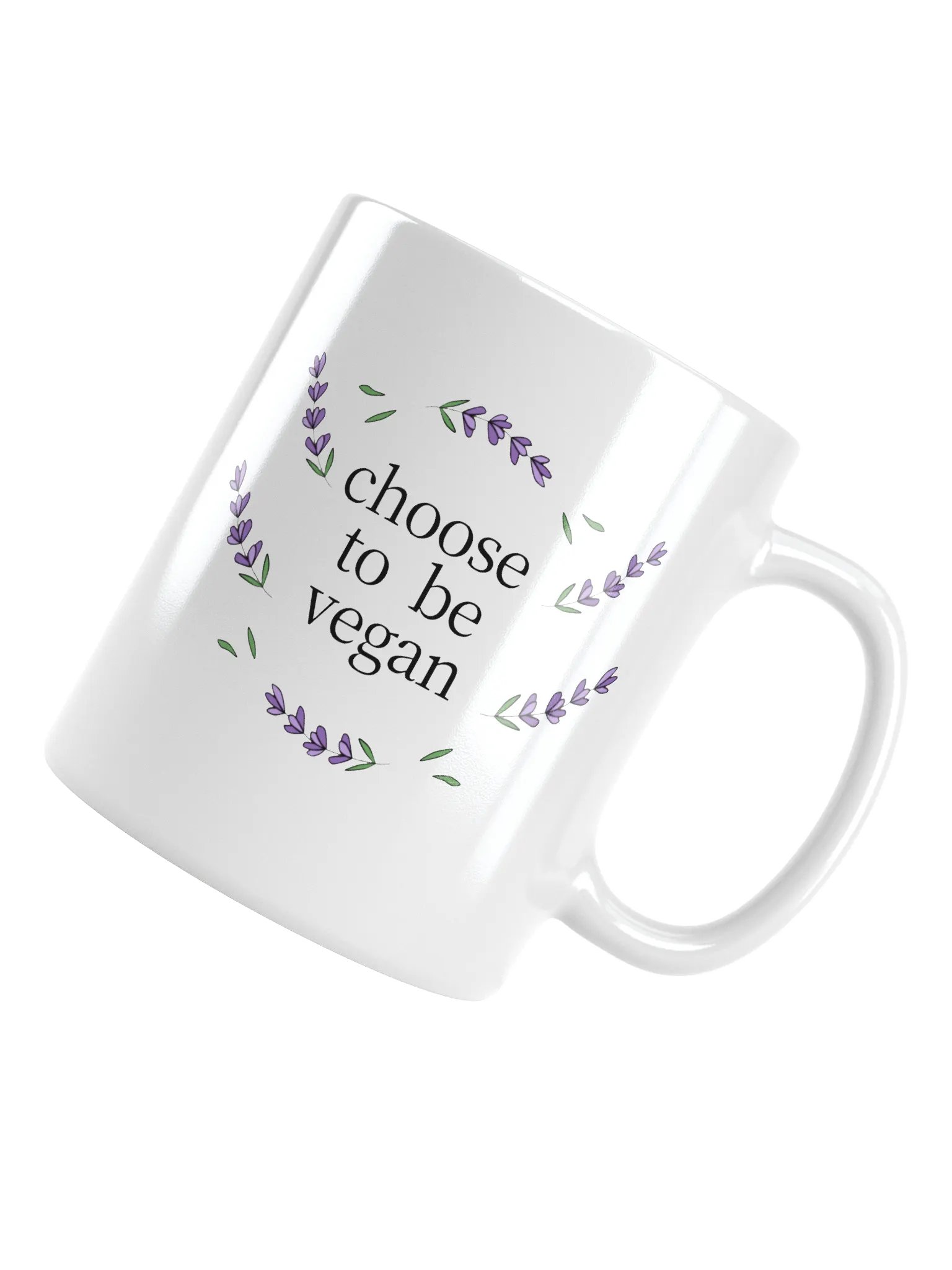 “Choose to be Vegan” Coffee or Tea Mug product image (4)