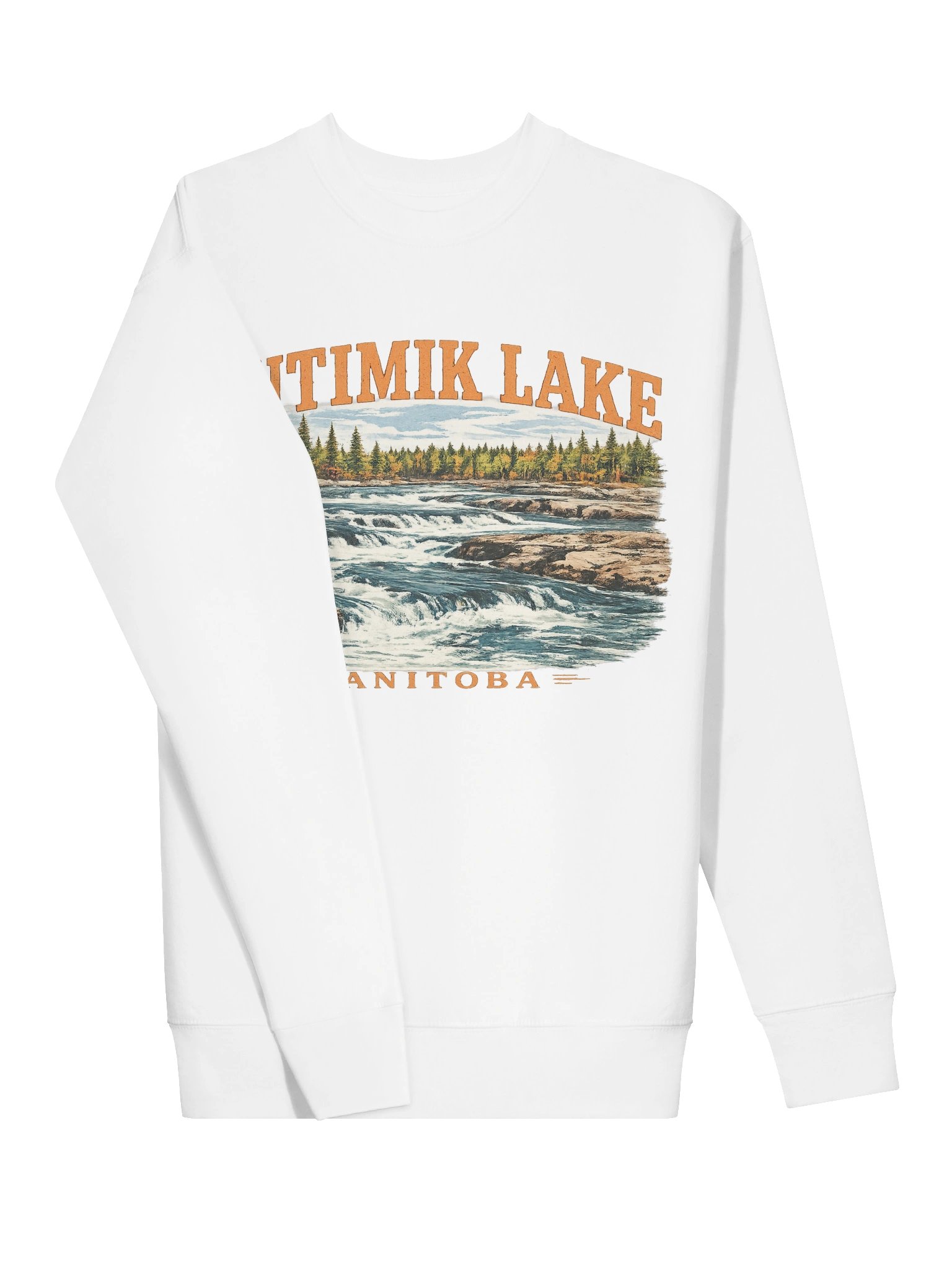 Nutimik Lake Manitoba Crewneck - 100% Cotton Exterior product image (3)