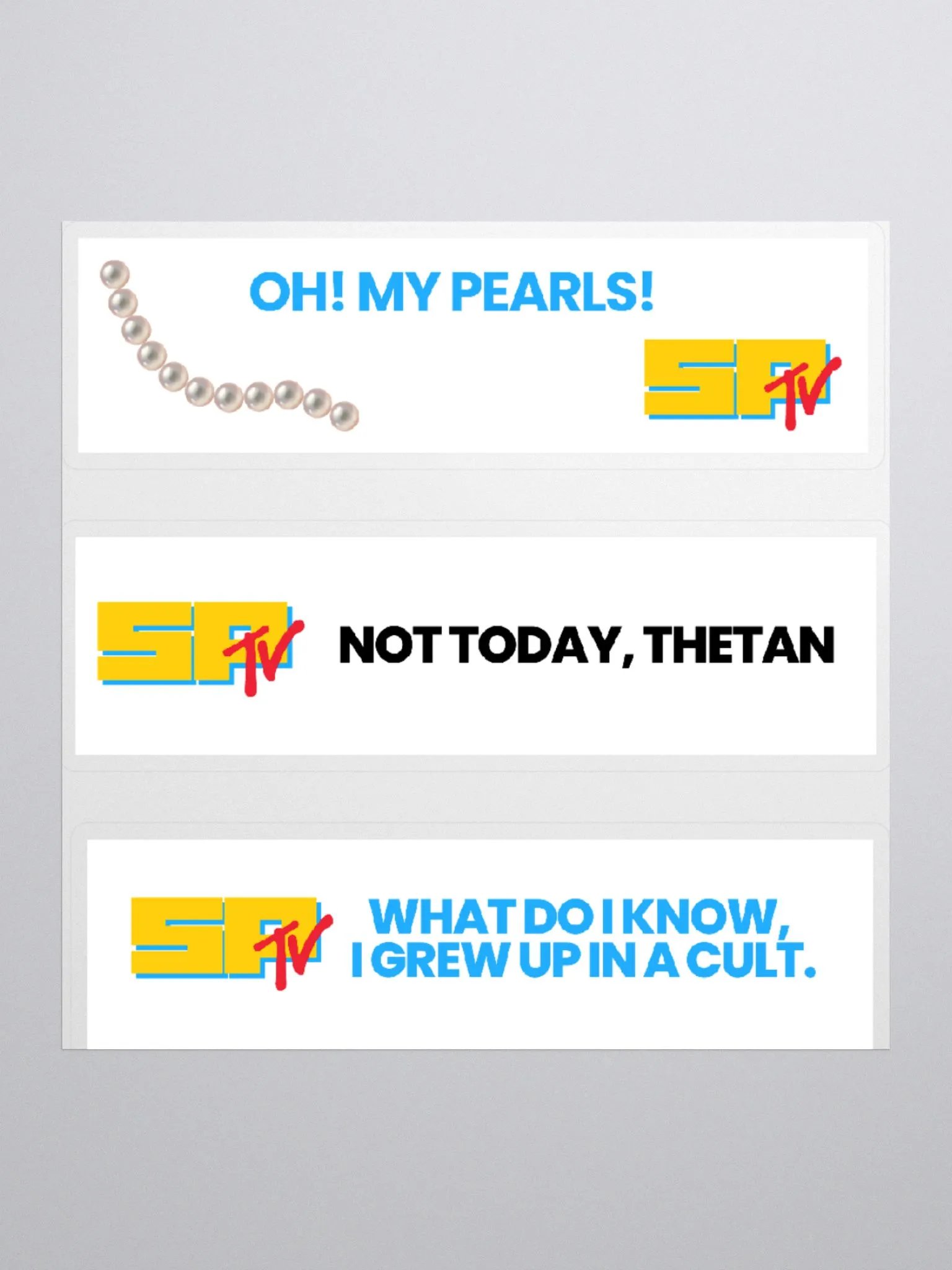 Smaller Bumper Stickers Set #3 product image (1)