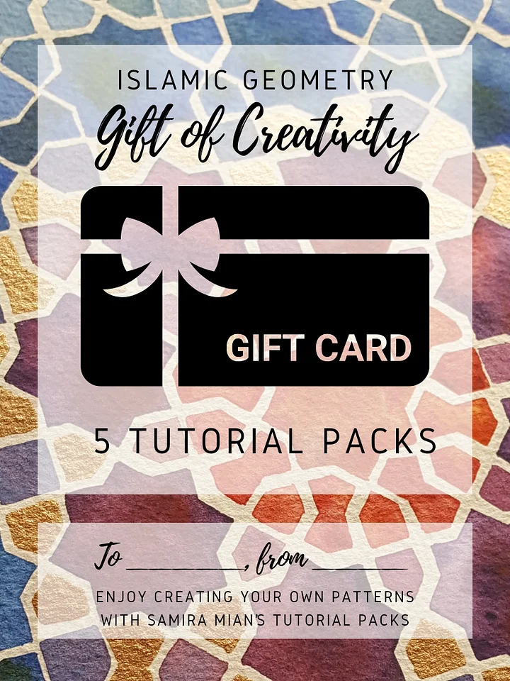 Five Tutorial Pack Gift Card product image (1)