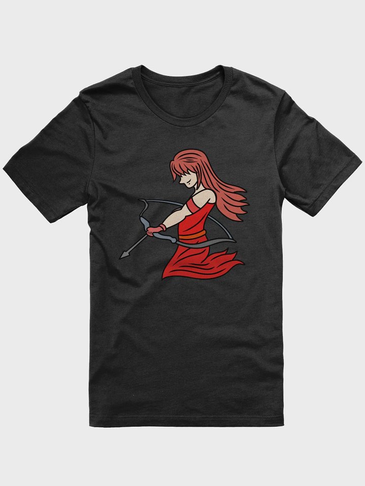 Beautiful archer girl in red product image (3)