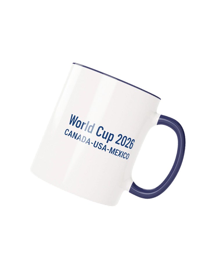 Ecuador 2026 World Cup Flag Mug - Ecuador Soccer Fan Coffee Cup - Premium Two-Tone Ceramic Mug product image (2)