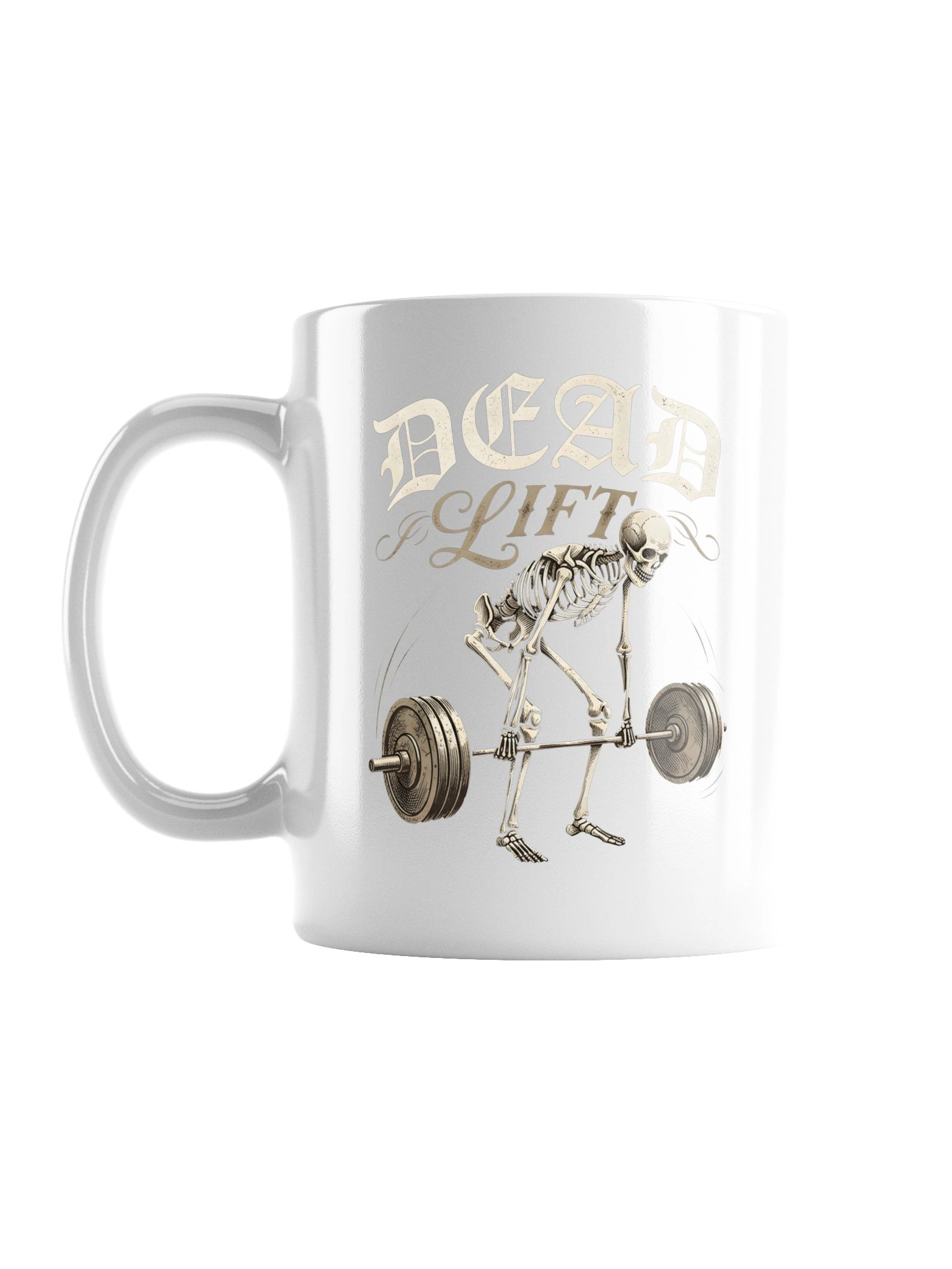 IRONEVAL Dead Lift White Mug product image (1)