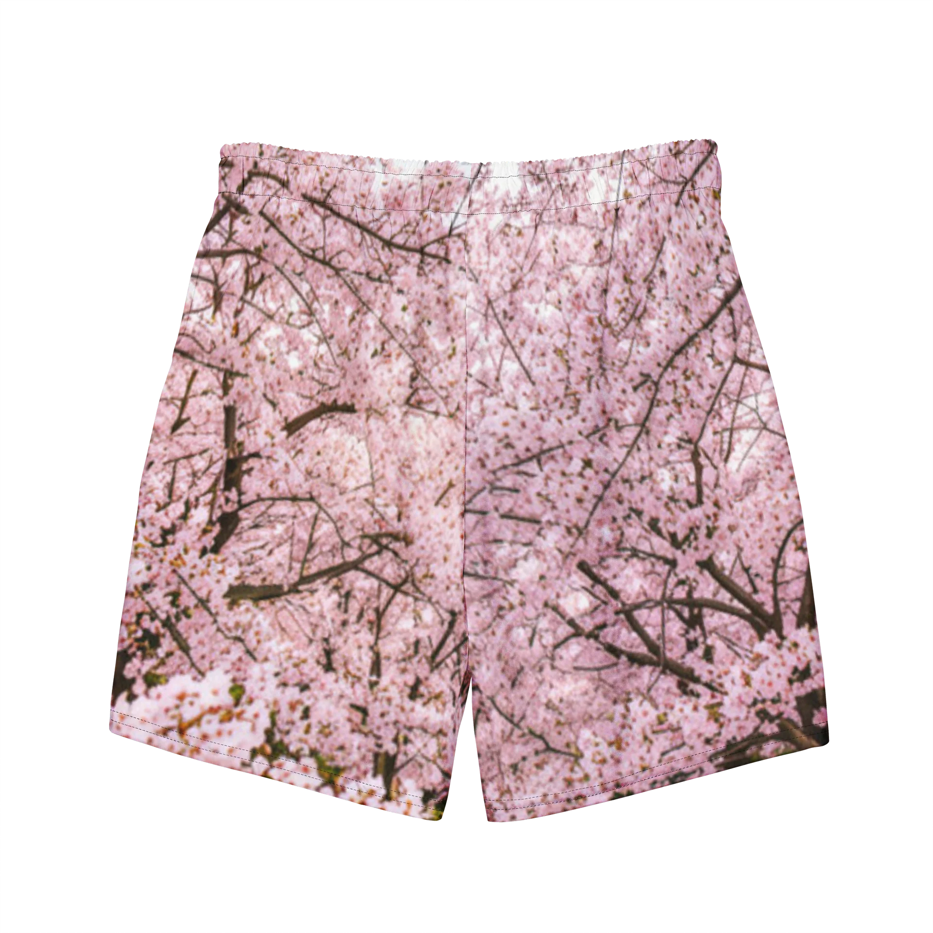 Men's Cherry Blossom Swim Trunks | Japanese Sakura Beach Shorts product image (7)