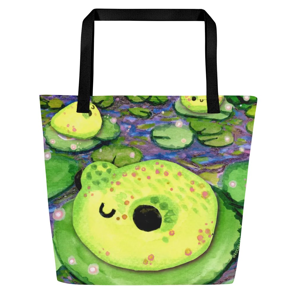 Toad Lagoon Canvas Tote product image (1)