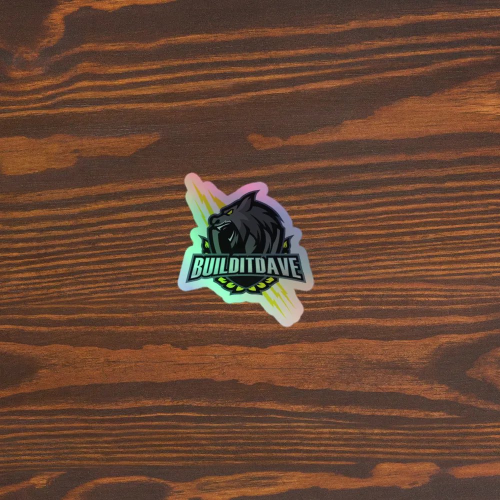 Build it Holo Stickers product image (5)