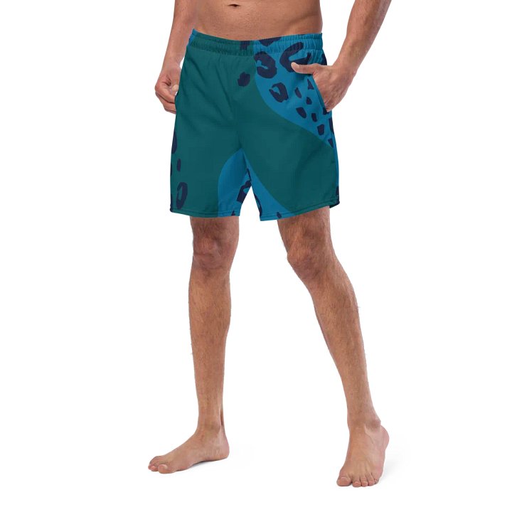 Leopard Print Paradise Swim Shorts product image (2)
