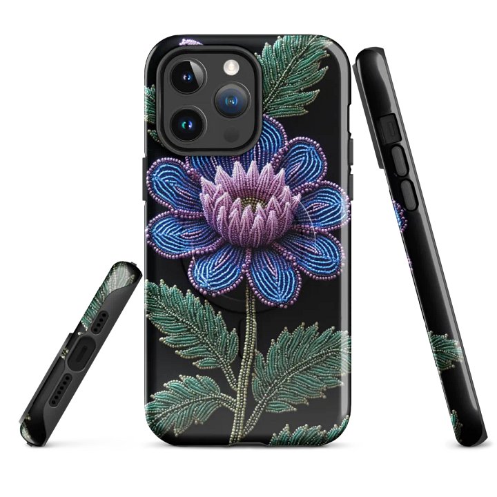Faux-Beadwork Blossom iPhone® Tough Case product image (1)
