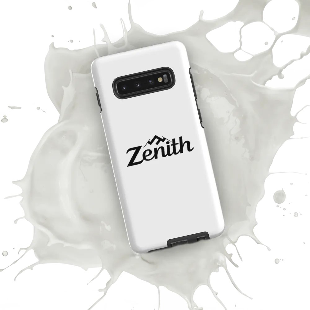 White Zenith Design Tough Case for Samsung Galaxy S10-S25 - Wireless Charging Compatible product image (10)