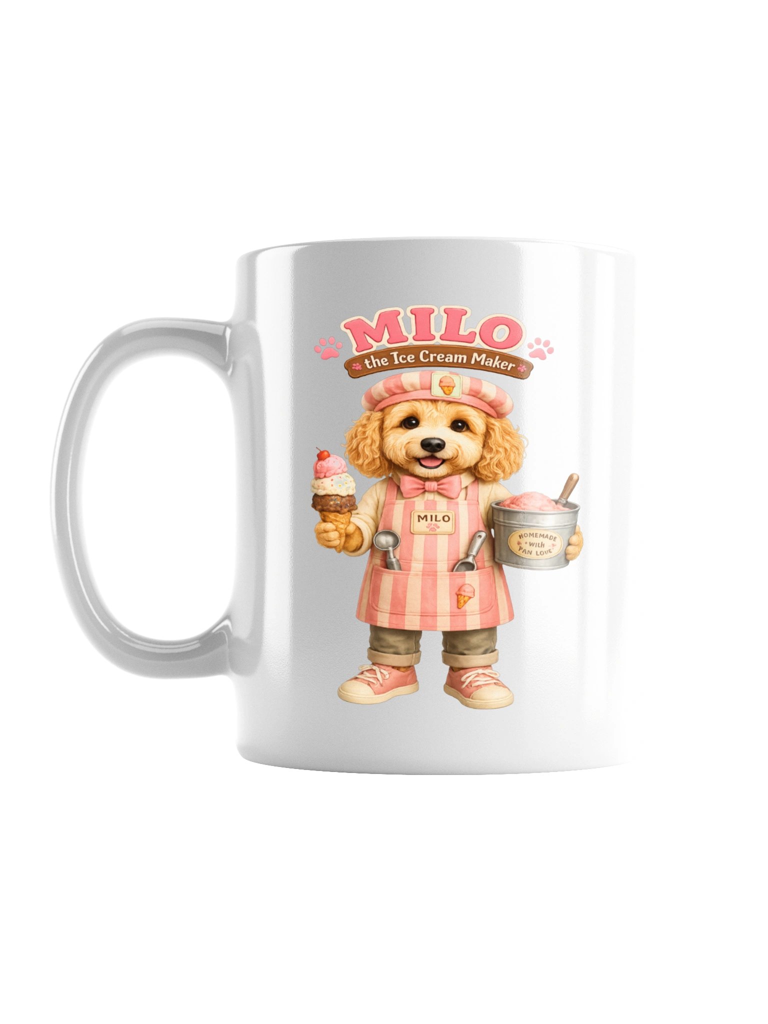 Milo the Ice Cream Maker Mug product image (1)