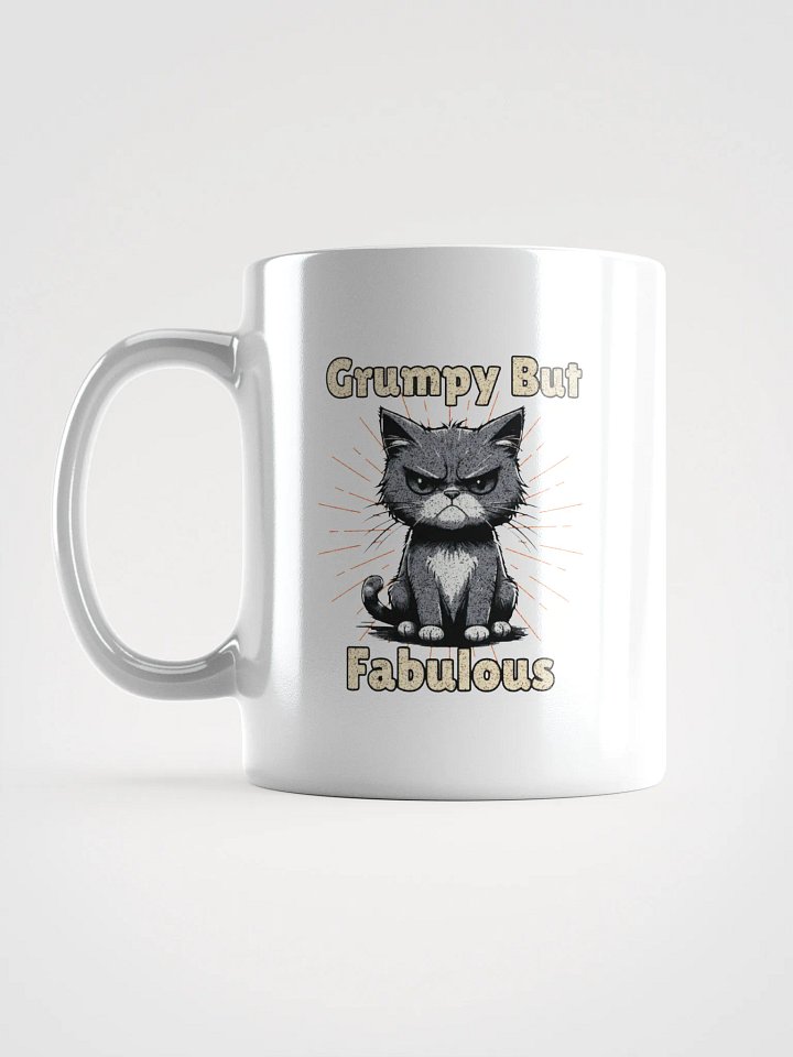 Grumpy But Fabulous Cat Mug product image (1)