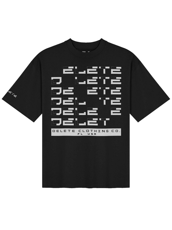 Delete "Product Placement" Oversize T-Shirt product image (1)