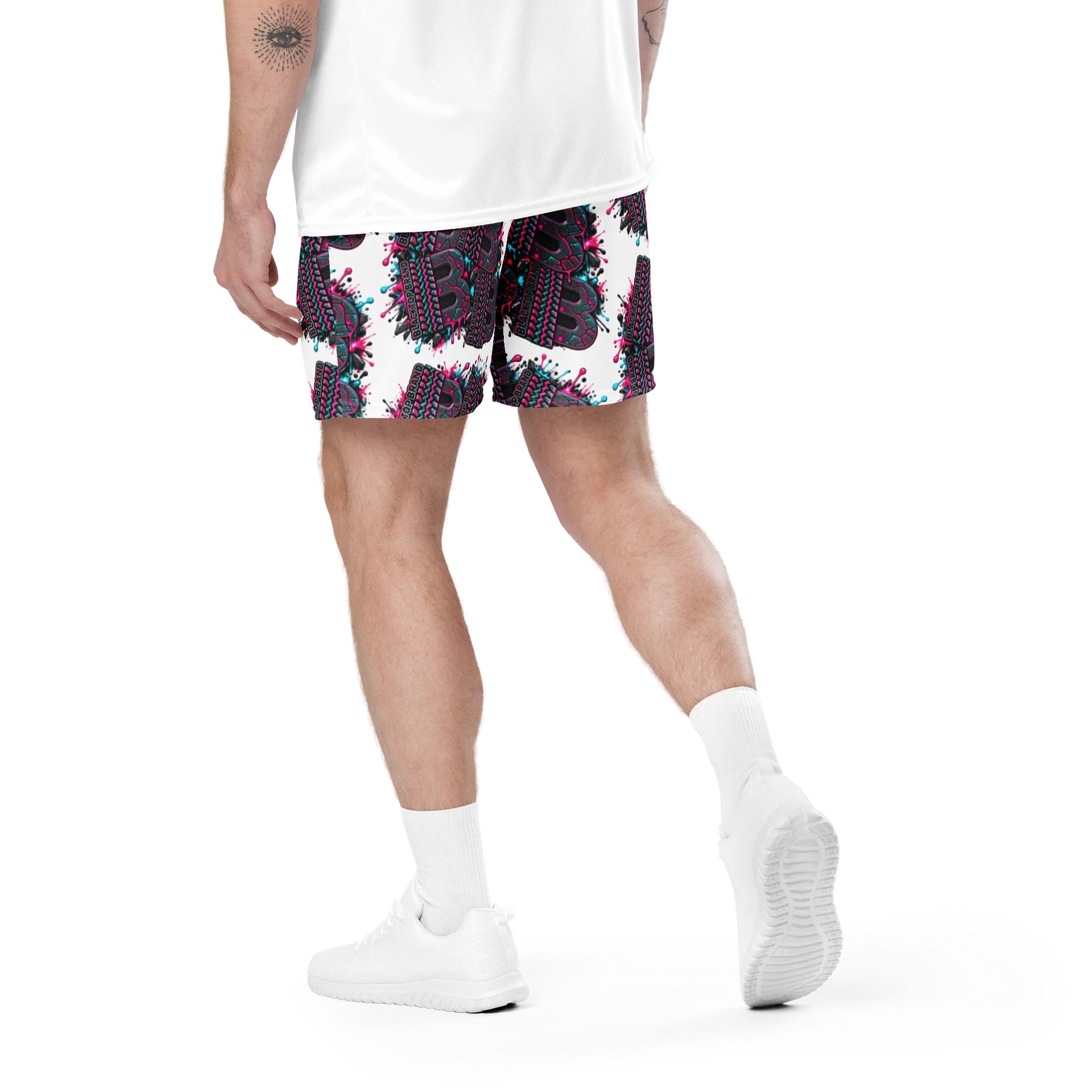 Blacktop Brand: All-Over Mesh Short product image (4)