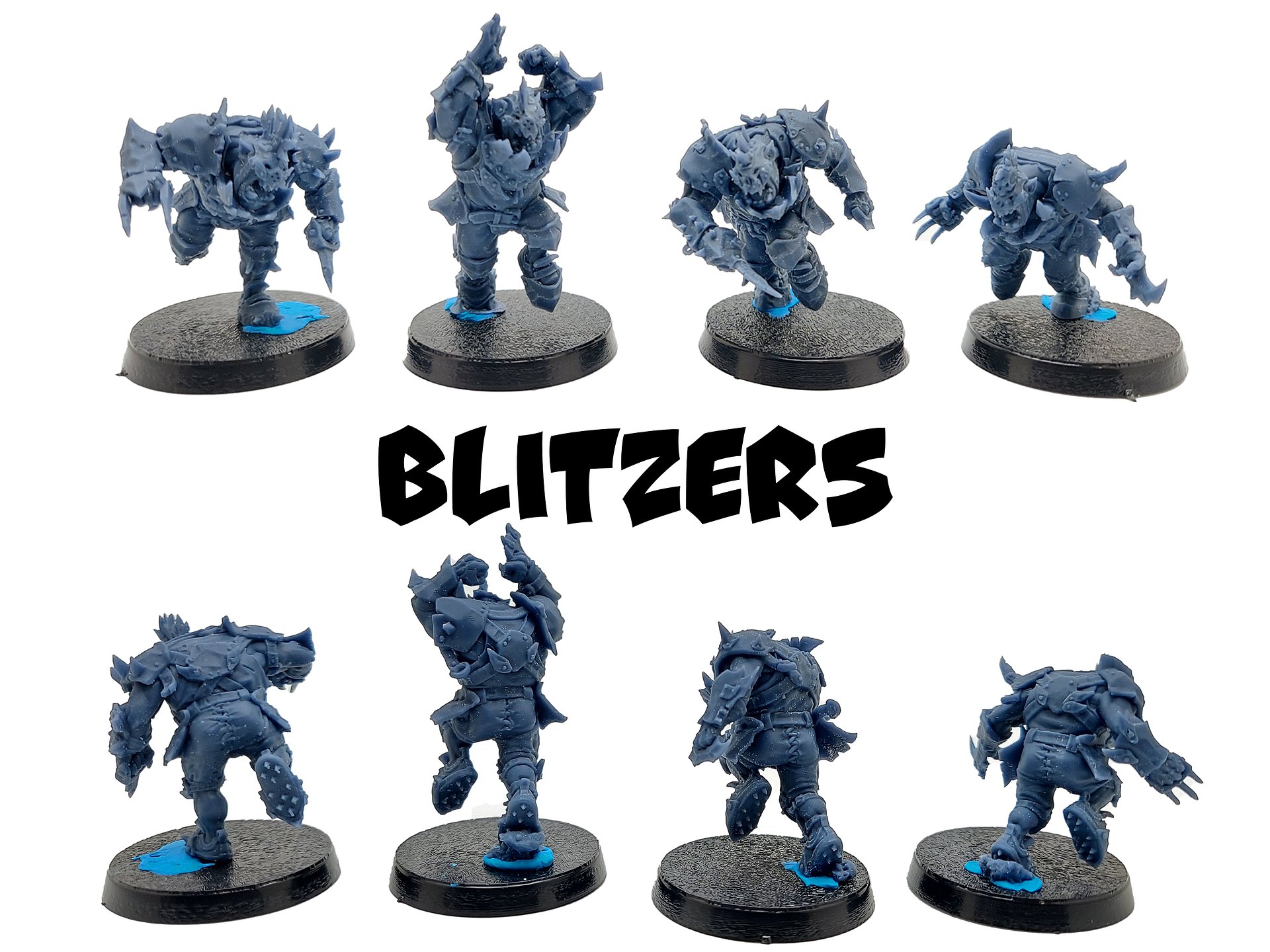 Scrap Orcs Fantasy Football Team - Brutefun Miniatures product image (4)