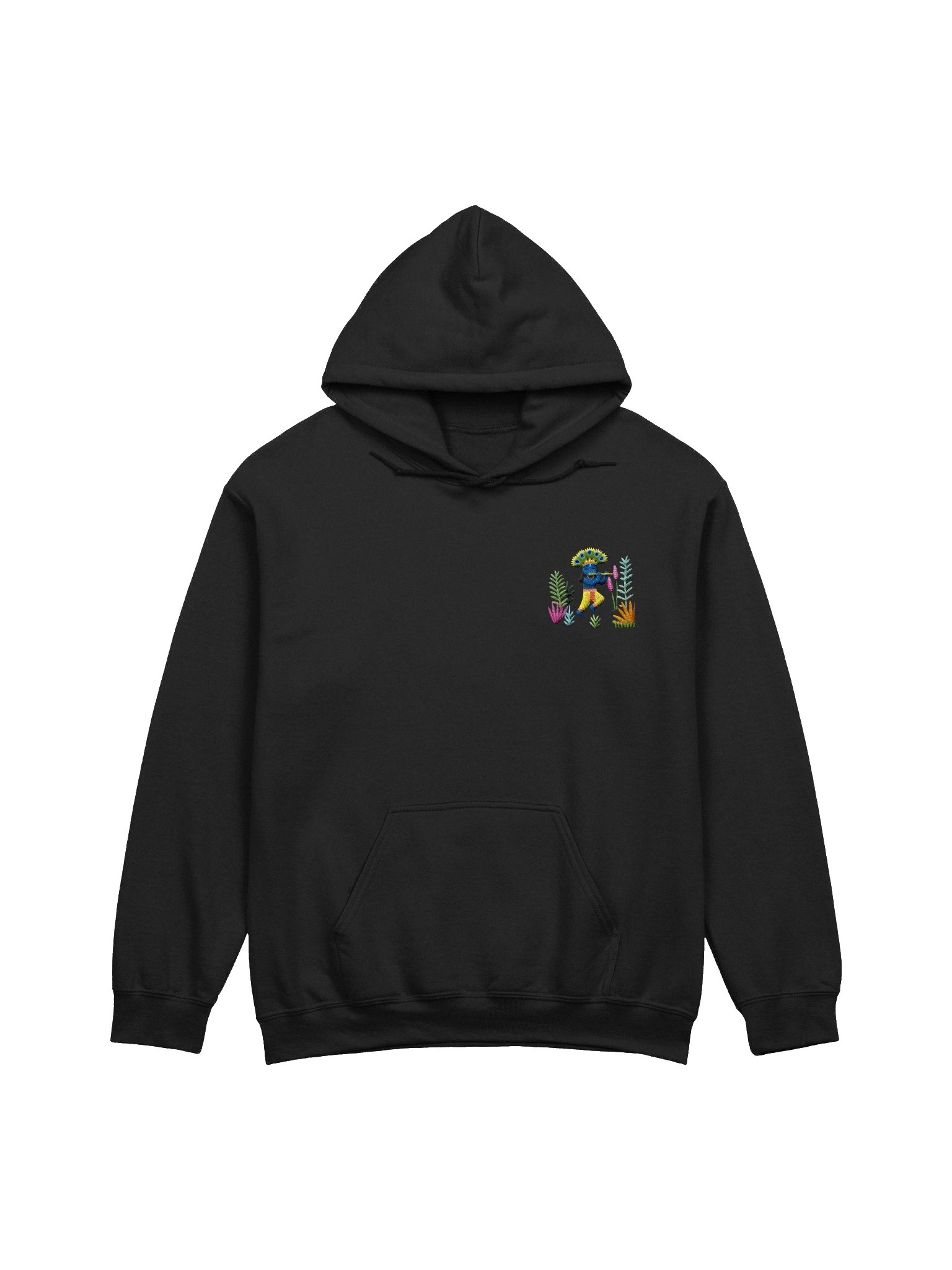 Om Namo Bhagavate Vāsudevāya - Hoodie (BLACK) product image (2)