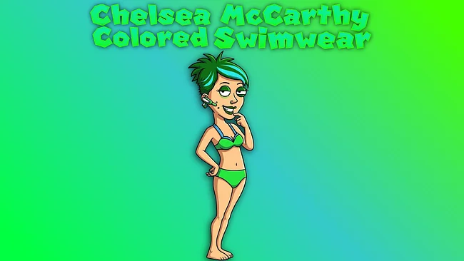 Chelsea McCarthy Colored Swimwear