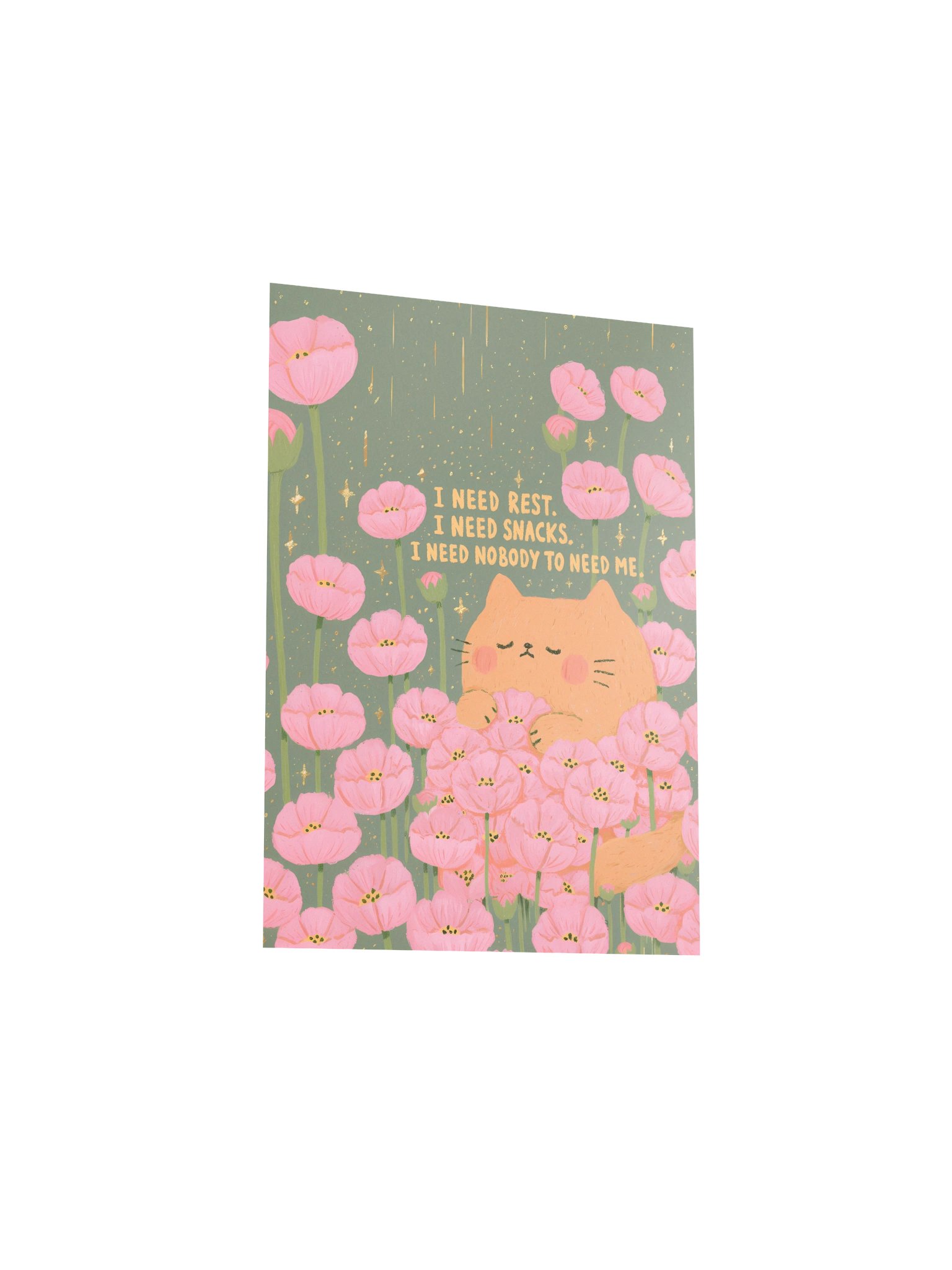 I Need Rest Cat Poster product image (14)