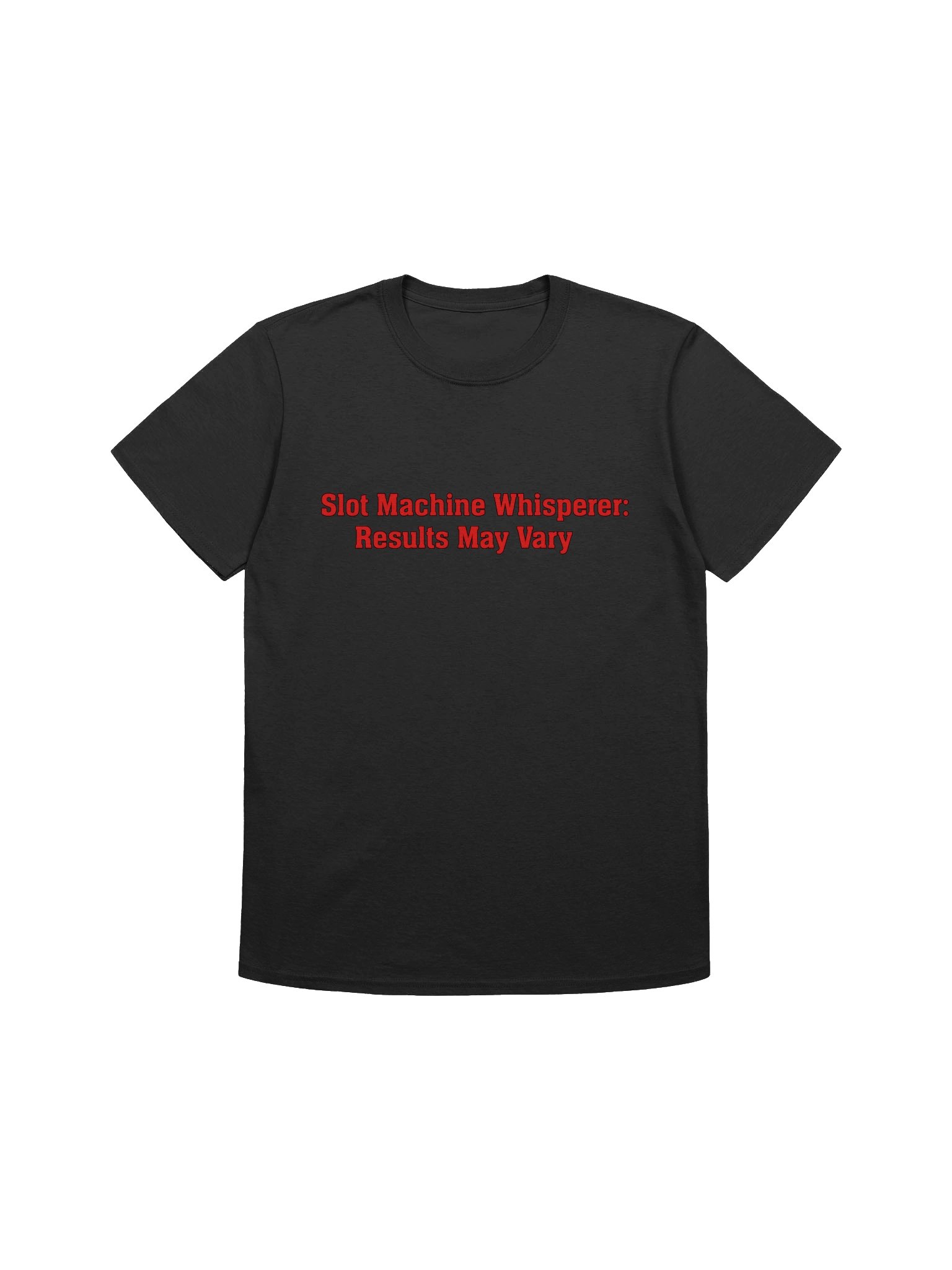 The Slot Whisperer Tee – Results May Vary Wildly product image (1)