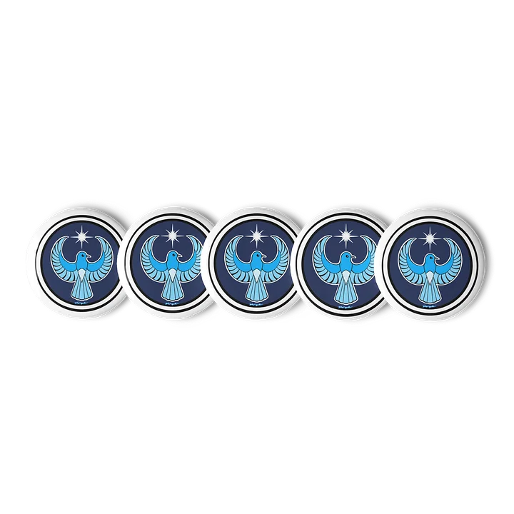 Mountain Bluebird- Resistance. ID, NV (5-pack buttons) product image (1)