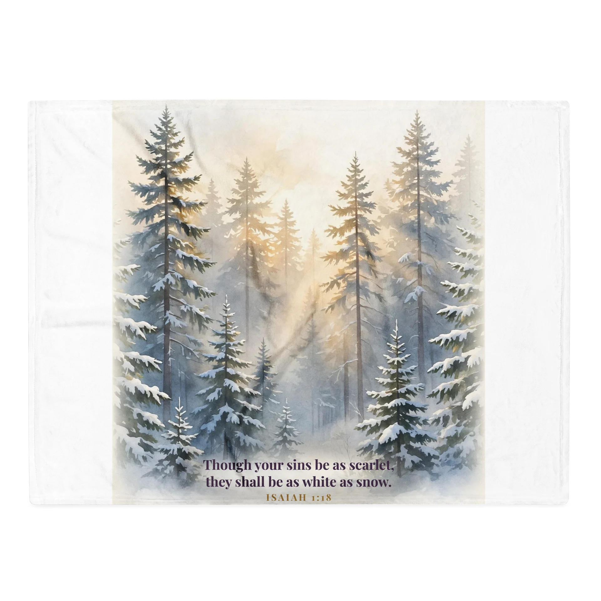 White As Snow Blanket product image (1)