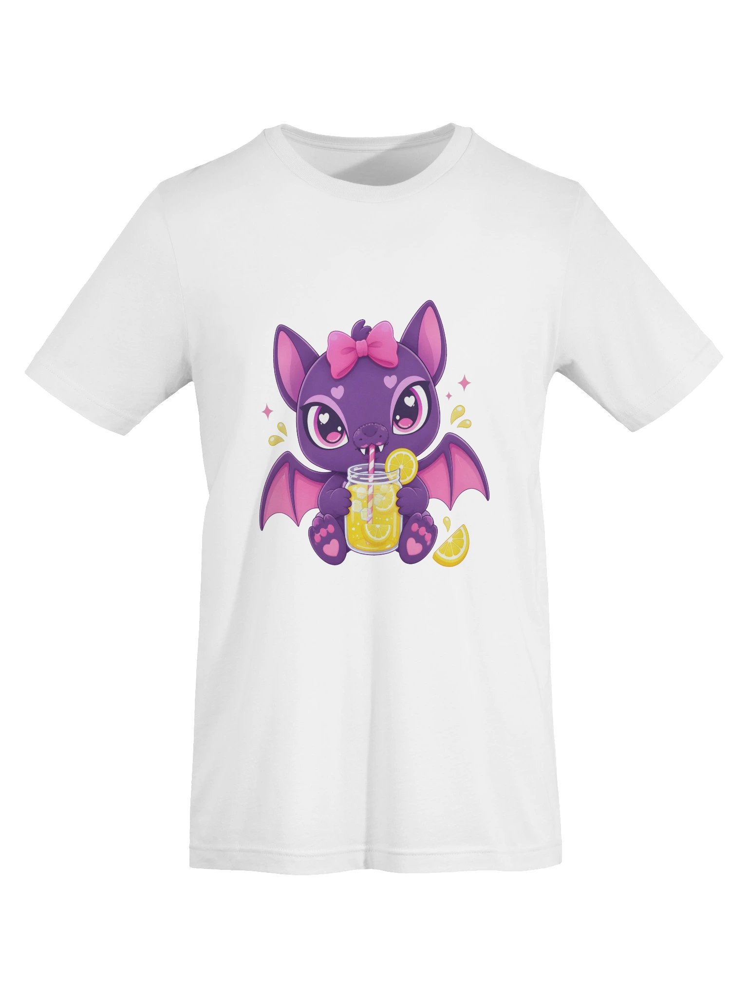 Bat Drinking Lemonade Tee product image (29)