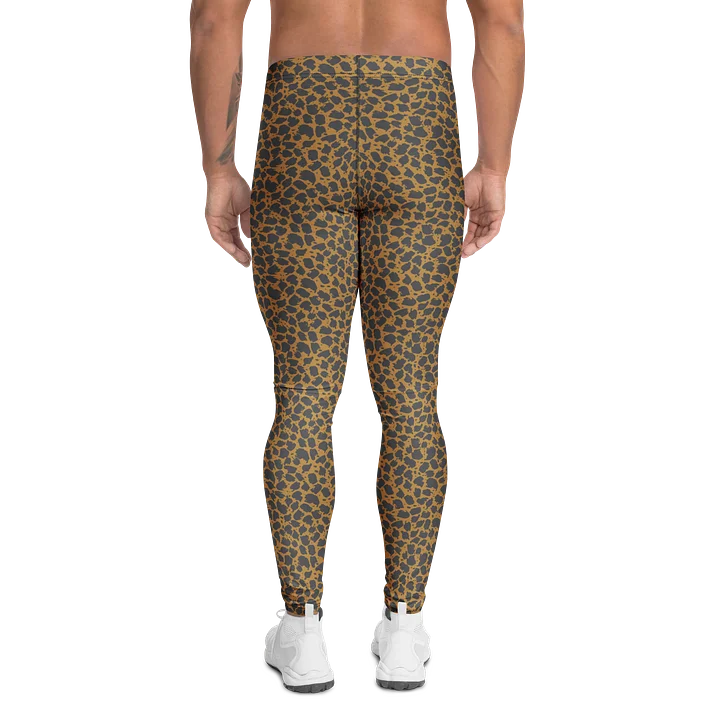 Retro Leopard Print Men's Leggings for Active Wear product image (2)