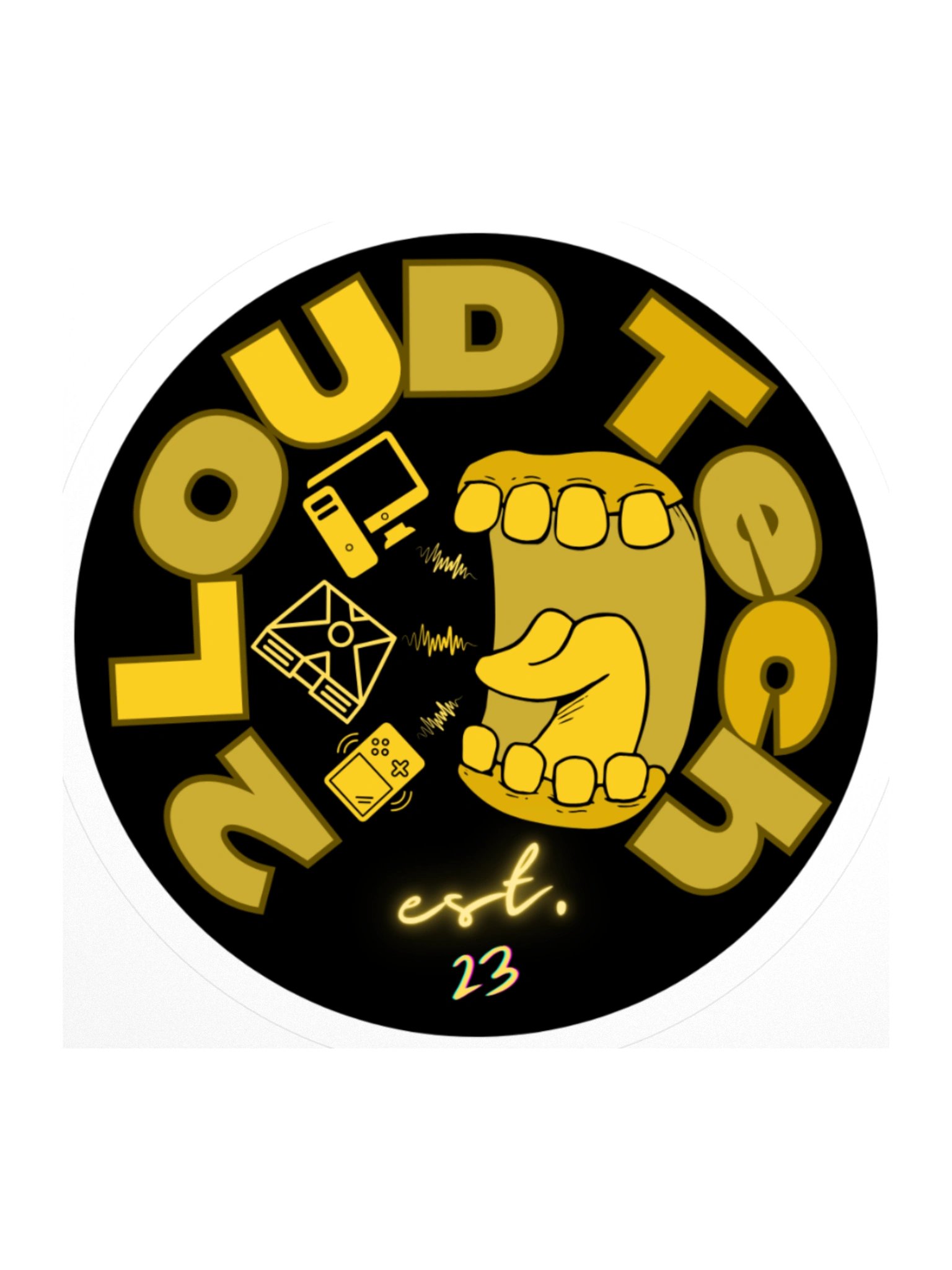 2LOUD Tech Sticker product image (1)
