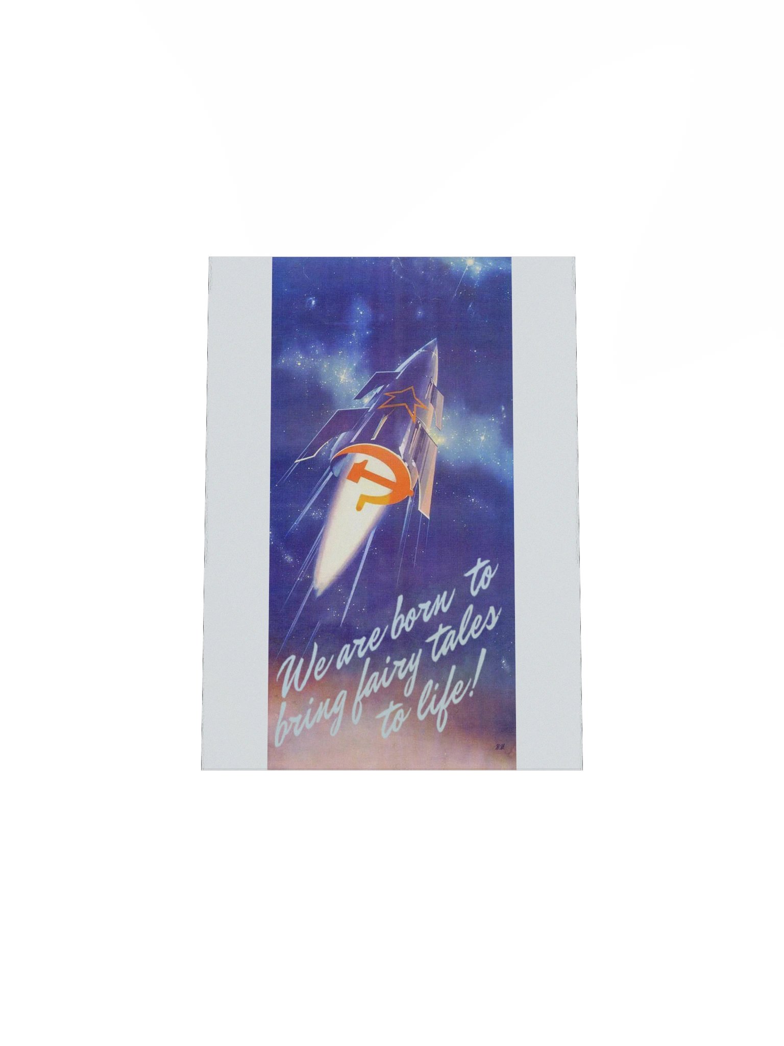 We are born to bring fairy tales to life Poster (white canvas) product image (4)