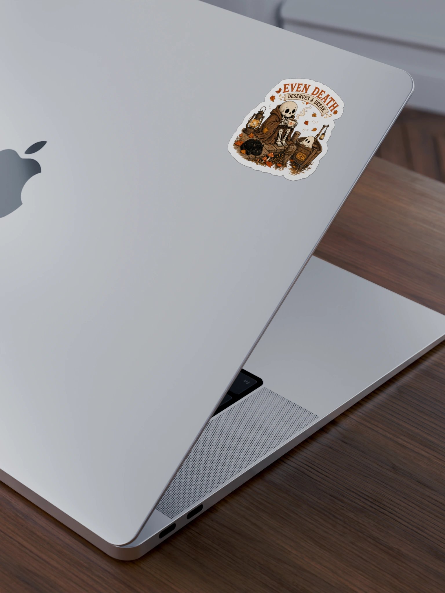 Even Death Deserves a Break Halloween Sticker product image (23)