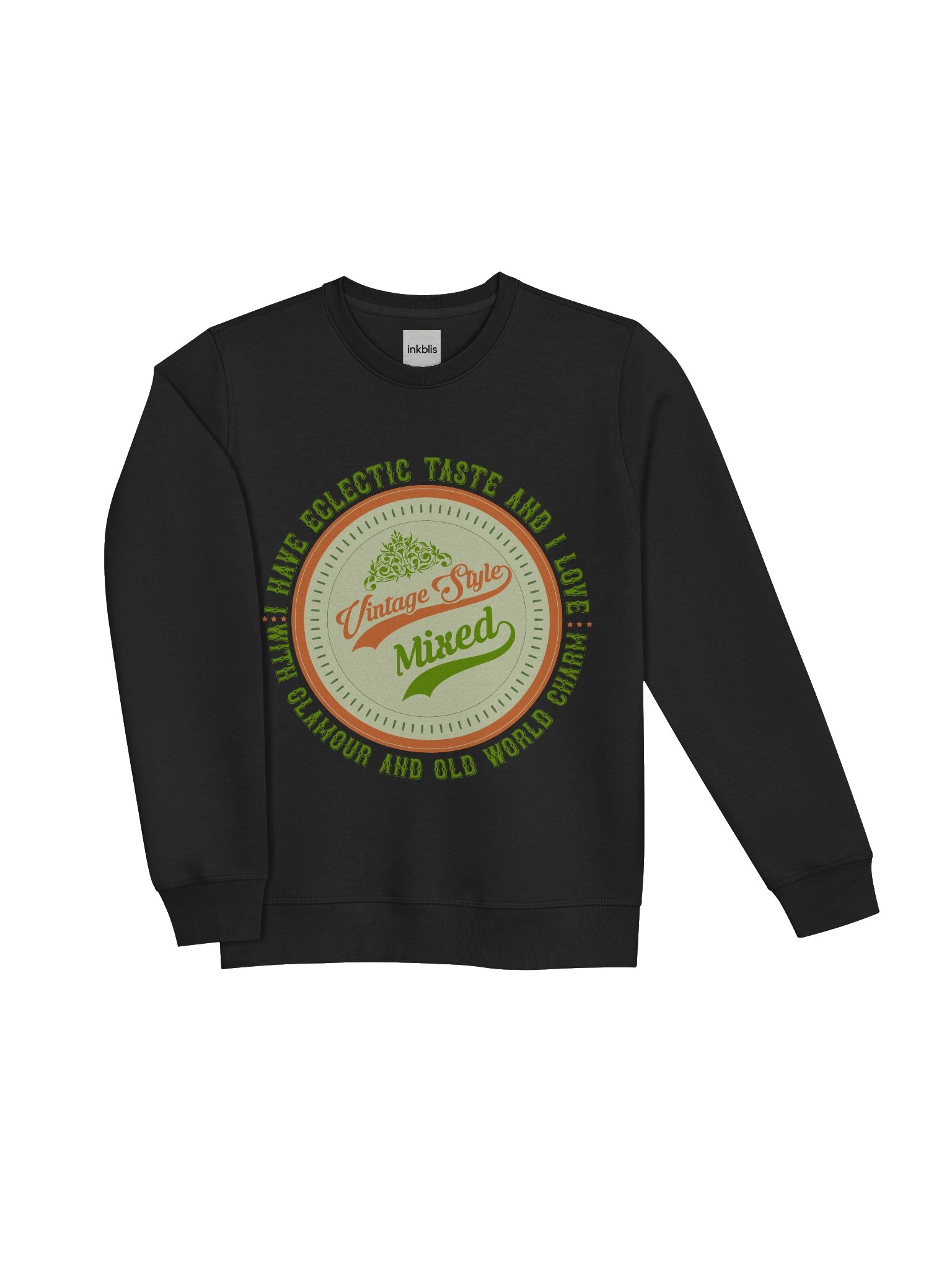 “Vintage Style Mixed” Retro Aesthetic Sweatshirt product image (3)