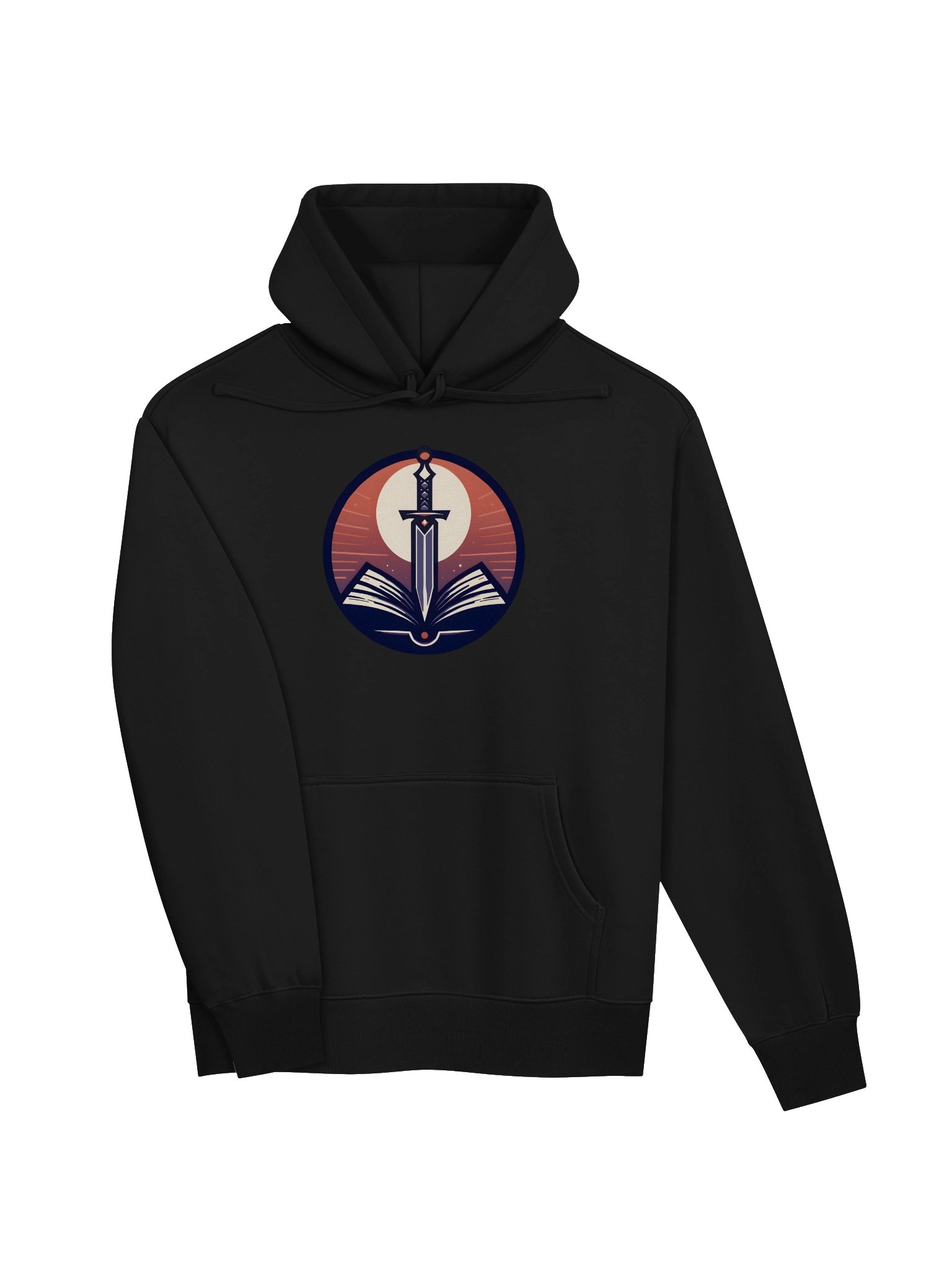 Blade & Book Emblem Heavy Hoodie product image (3)