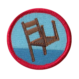 Built Backwards (de)Merit Badge product image (1)