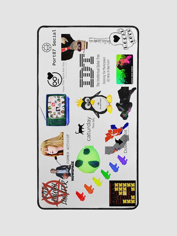 Echoplex Logo Collage Desk Mat product image (1)
