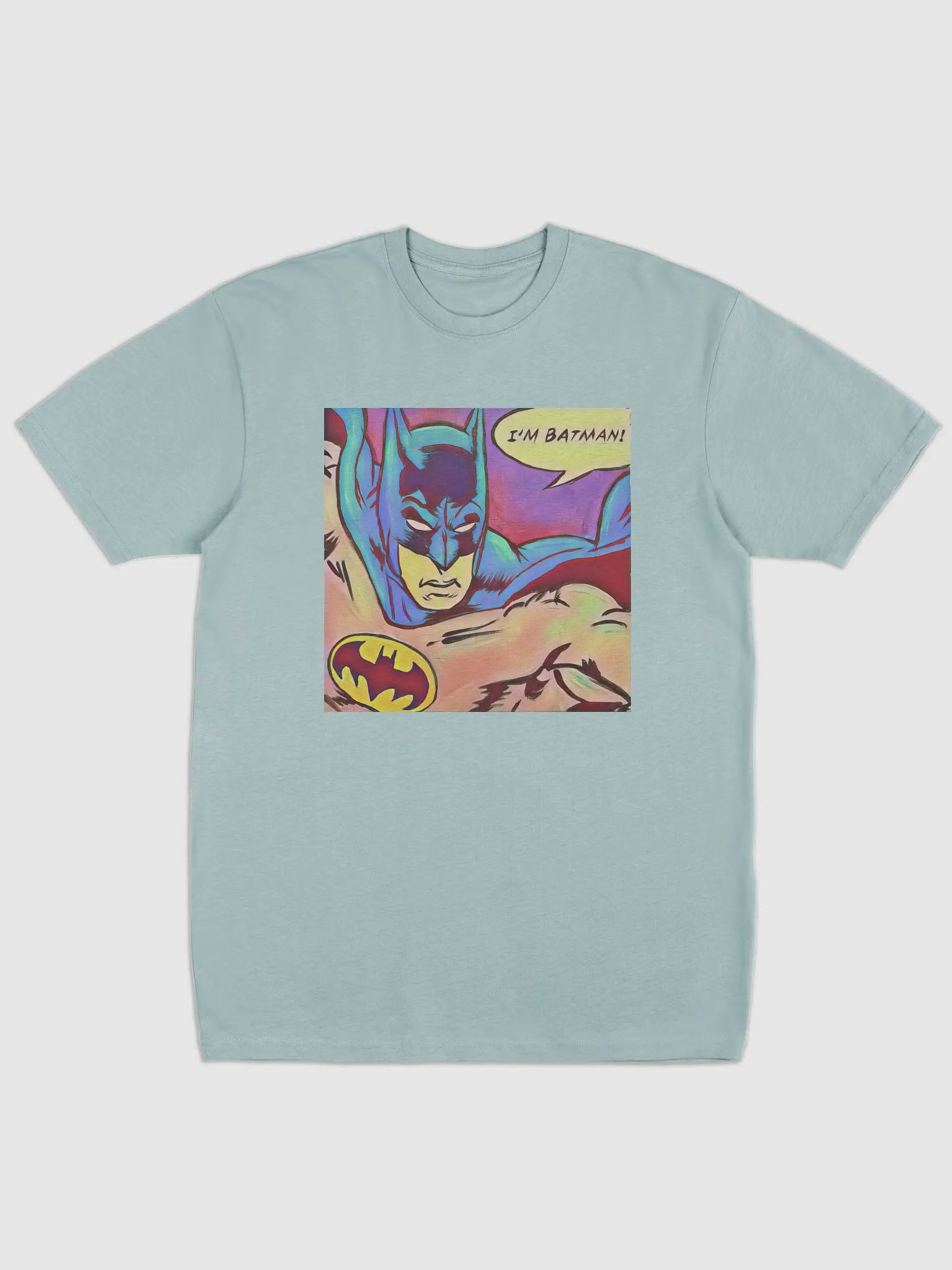 I'm Batman! Stylized Superhero Tee product image (1)