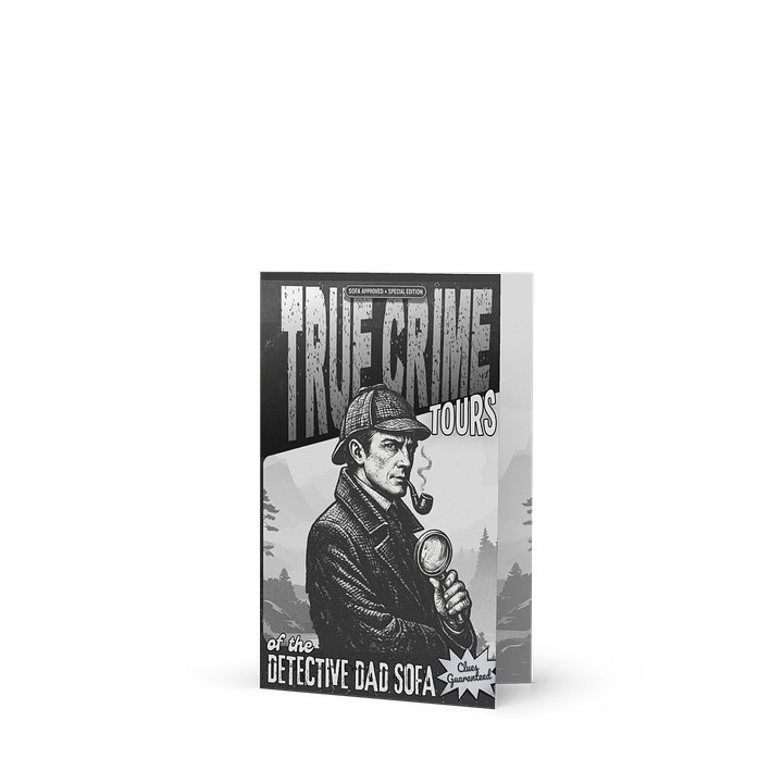 True Crime Tours Detective Dad Card product image (1)