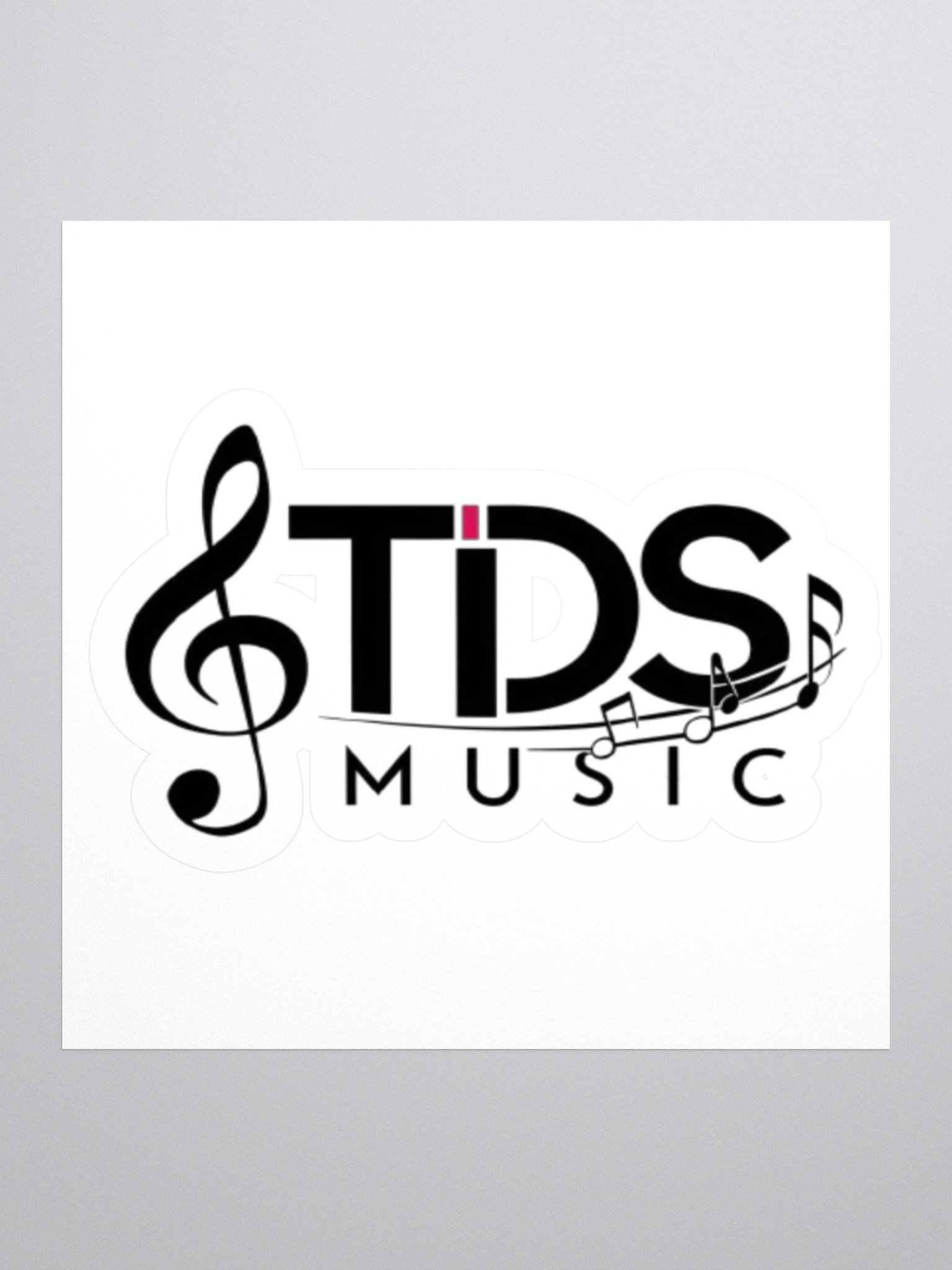 Exclusive TDS MUSIC Logo Sticker - Premium Kiss Cut Vinyl product image (4)
