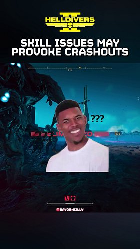 SKILL ISSUE - PATIENCE = CRASHOUTS 🫩 #helldivers2 #gaming #gamingclips #gamingfunny #xbox #crashout