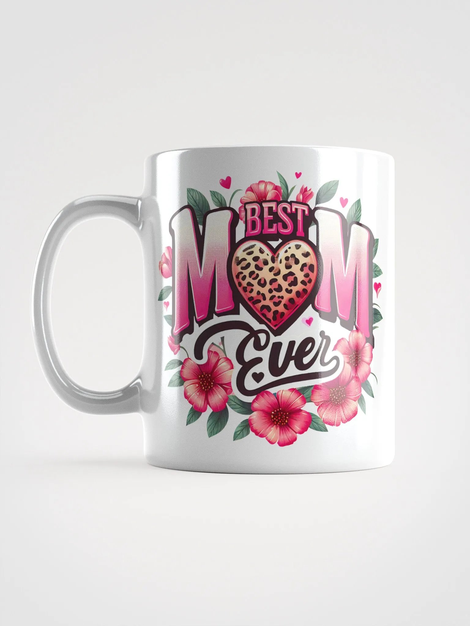 Leopard Heart Best Mom Ever Mug product image (6)